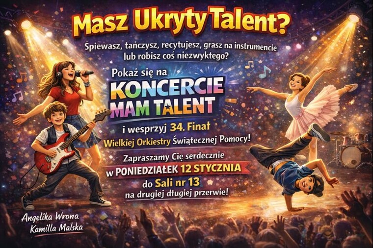 Mam talent i 34 finał WOŚP !