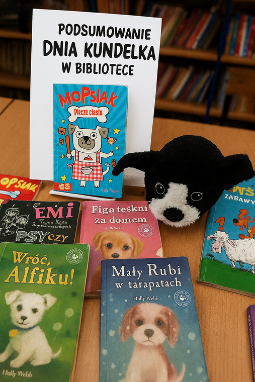 Podsumowanie Dnia Kundelka w bibliotece.