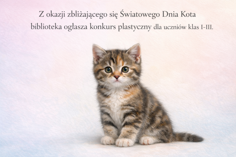 Światowy Dzień Kota w naszej bibliotece!