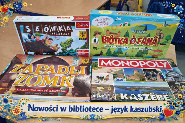 Nowości w bibliotece – język kaszubski.