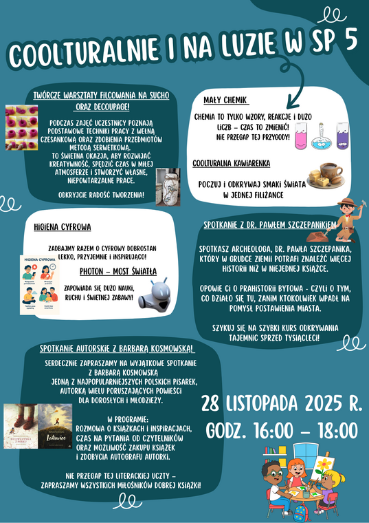 Coolturalnie i na luzie w SP5!