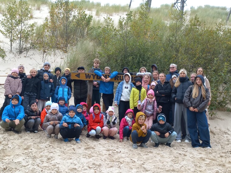 Wycieczka integracyjna do Parku słowińskiego .