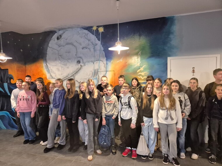 Wycieczka klas 7a i 7d do Słupska 