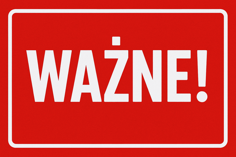 Informacja dla rodziców !