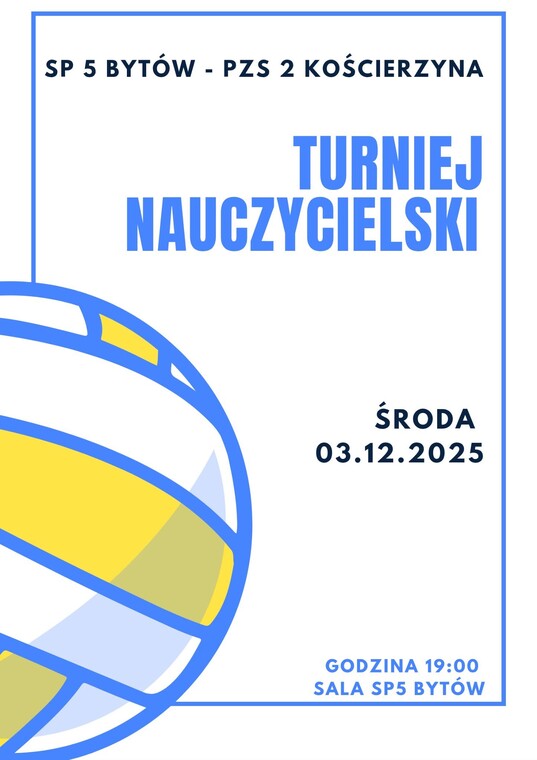 Nauczycielski Turniej Drużyn Mieszanych w Piłce Siatkowej!