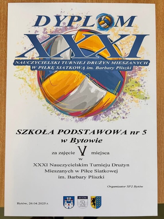 XXXI Finał Nauczycielskiego Turnieju Drużyn Mieszanych im. Barbary Pliszki