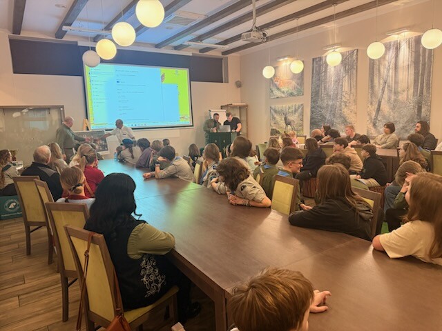  Klasa 5a na sympozjum o sowach