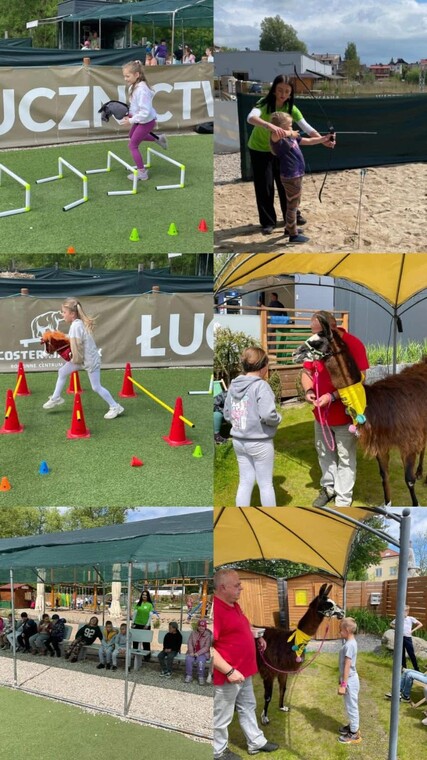 Wycieczka kl.1d i 1e do Costerina Park w Kościerzynie