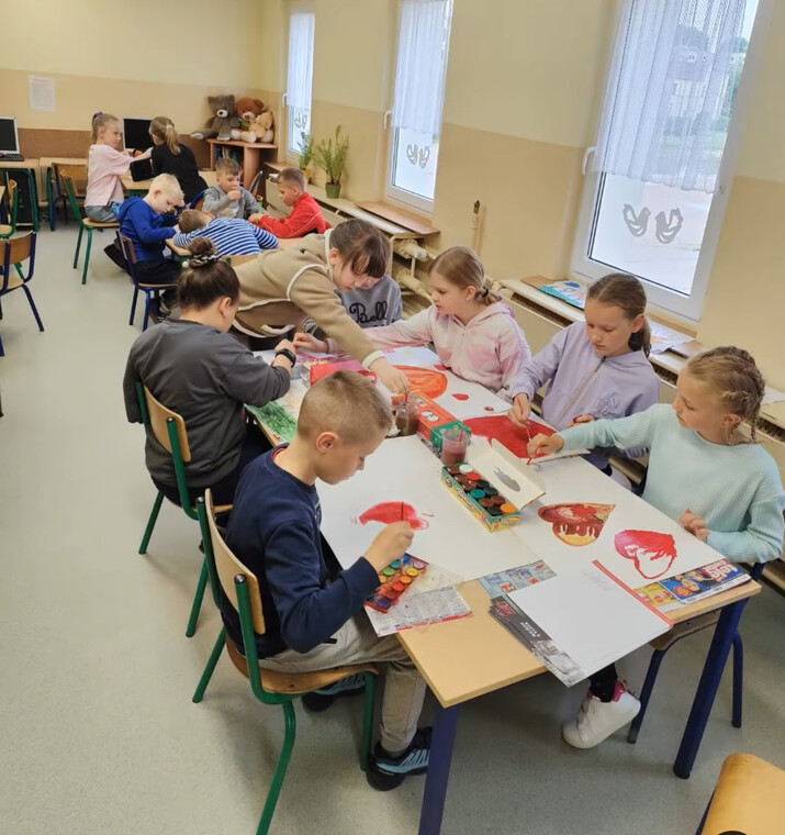 Zajęcia na świetlicy 1-3 pod hasłem „Zgoda i przyjaźń czynią cuda”