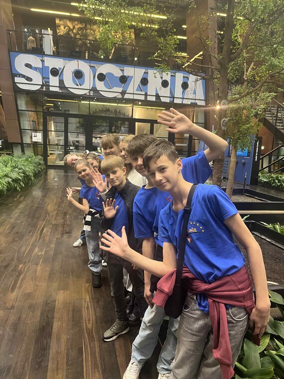 Koło Europejskie w Europejskim Centrum Solidarności w Gdańsku!.           