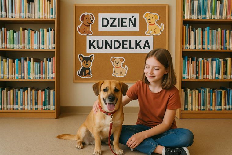 Dzień Kundelka w bibliotece szkolnej !